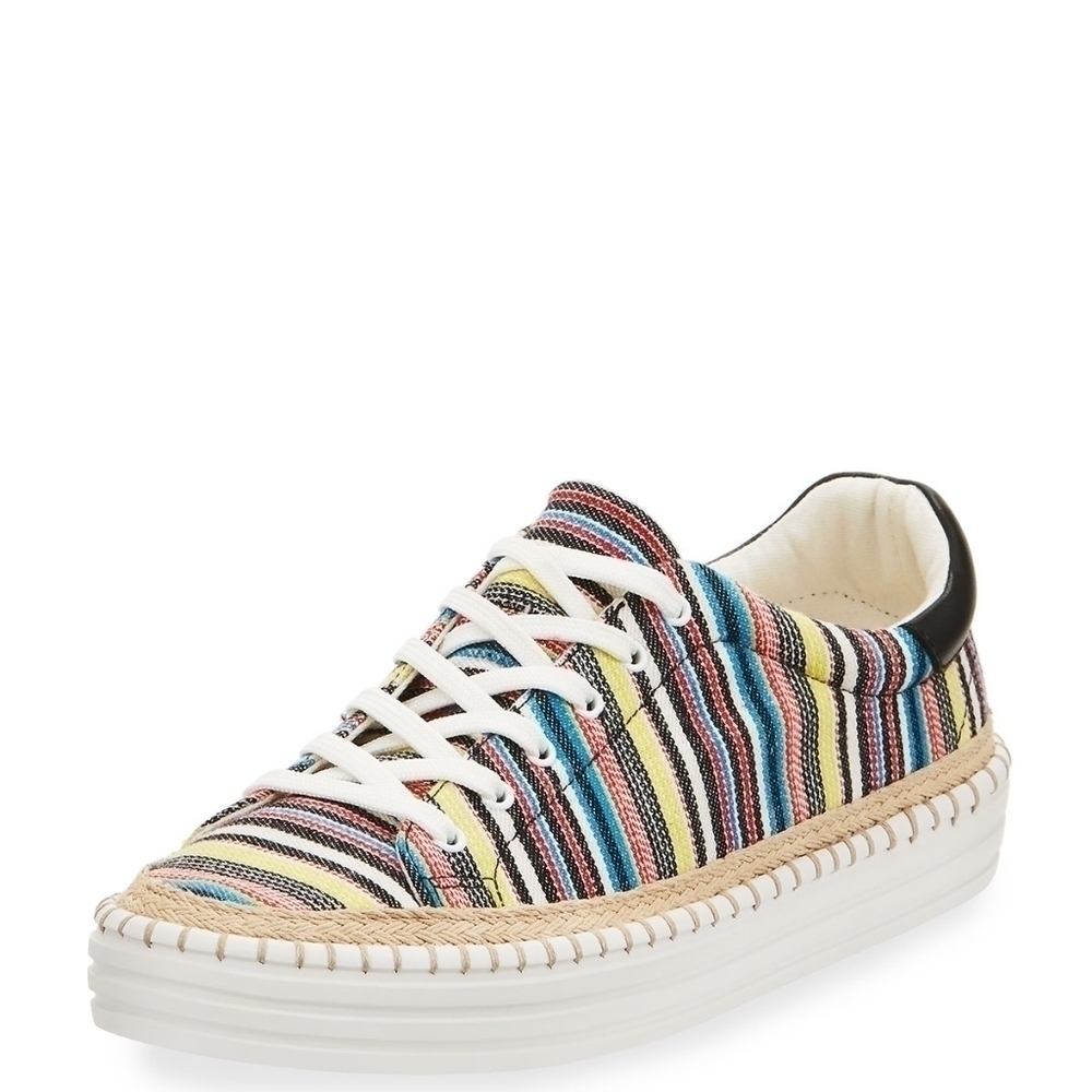 Sam Edelman Kavi Striped Low-Top Sneaker